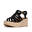 FITFLOP FitFlop Platfforms Espadr. Leather Fisherman Wedge Sandals  ZWART 37