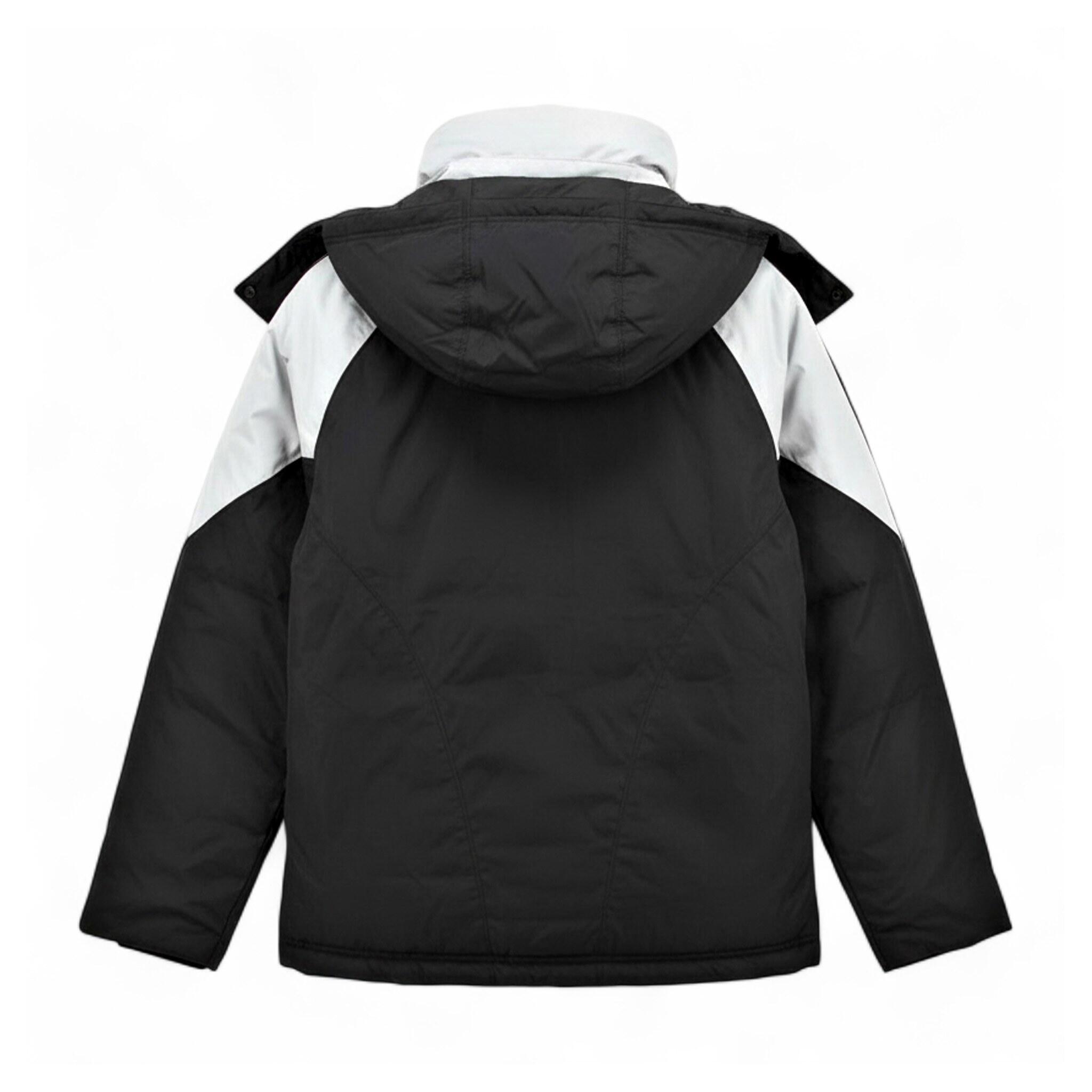 Jacke Logo Down Oversize in Schwarz 3/3