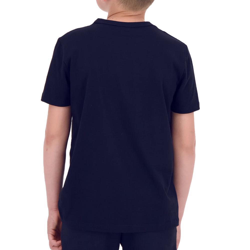Camiseta Infantil Le Coq Sportif Ess Azul Marino 2/2