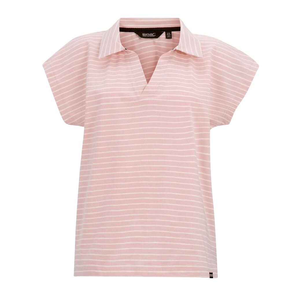 Womens/Ladies Lorana TShirt (Pink Haze/White)