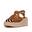 FITFLOP FitFlop Platfforms Espadr. Leather Fisherman Wedge Sandals  DIEPBRUIN 37