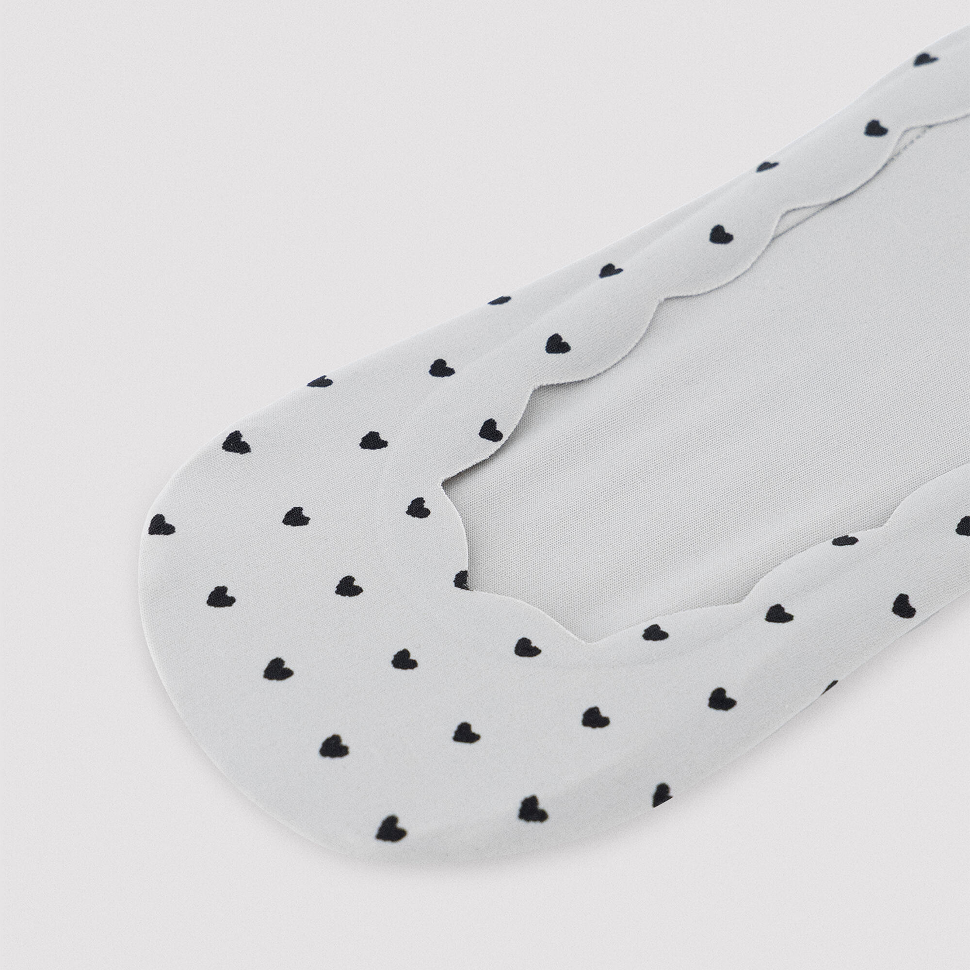 Pack de 3 calcetines pinkies elásticos estampados corazones 5/7