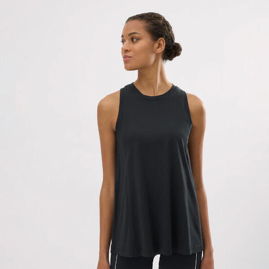 Débardeur de sport en coton noir