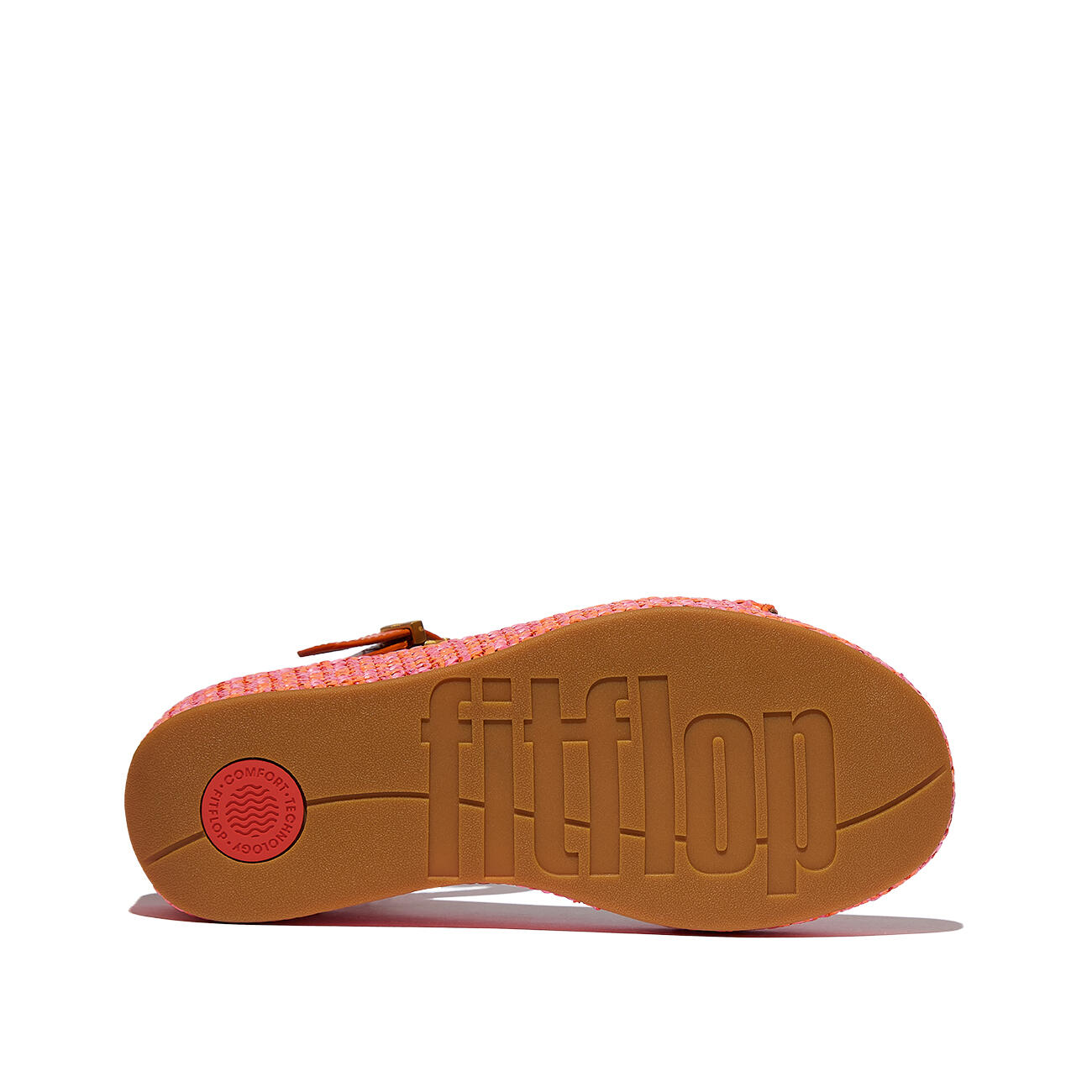 Sandales Compensées FitFlop à Brides Tissées et Plateformes 4/7