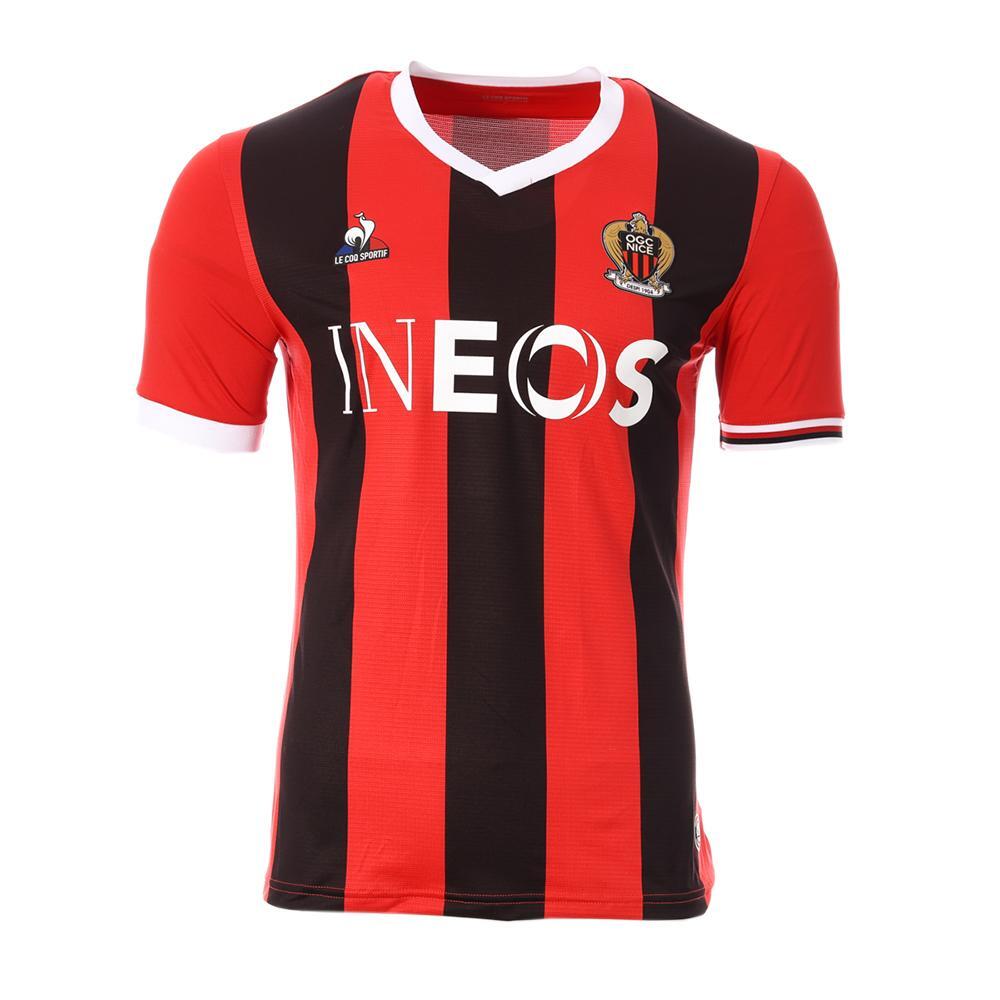 Men's OGC Nice Home Authentic Football Shirt Le Coq Sportif 2023/2024