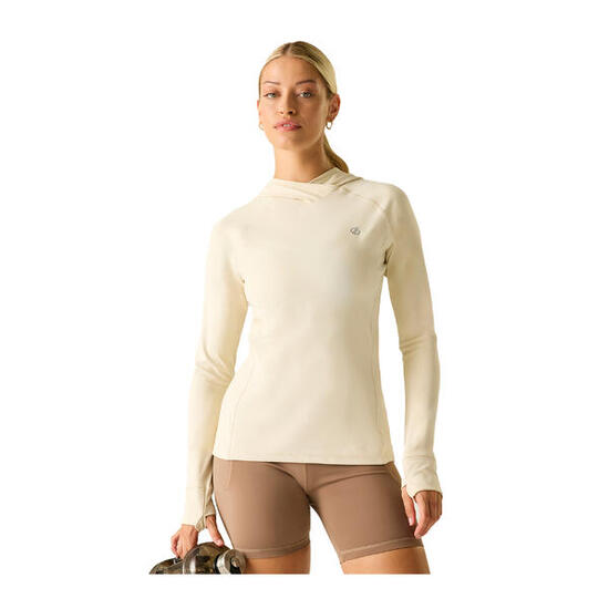 Felpa Con Cappuccio Donna Dare 2B Refresh Latte Di Mandorle