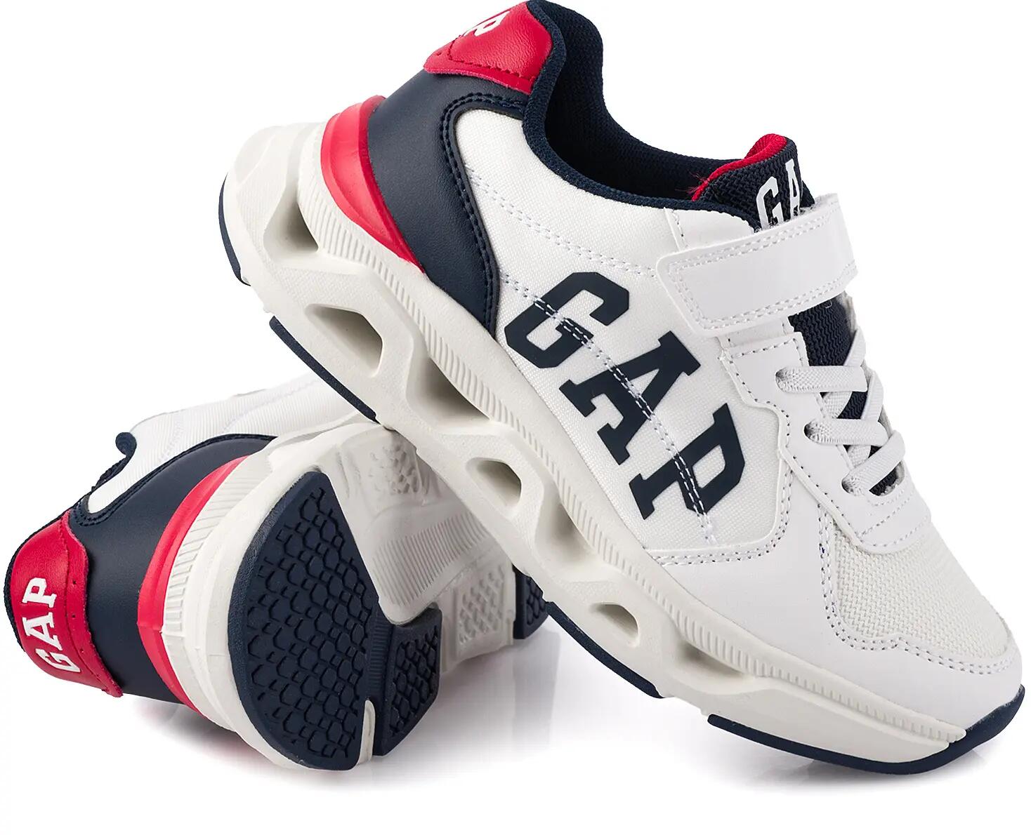 Dziecięce buty sneakersy sportowe na rzep GAP SAN FRANCISCO 5/7