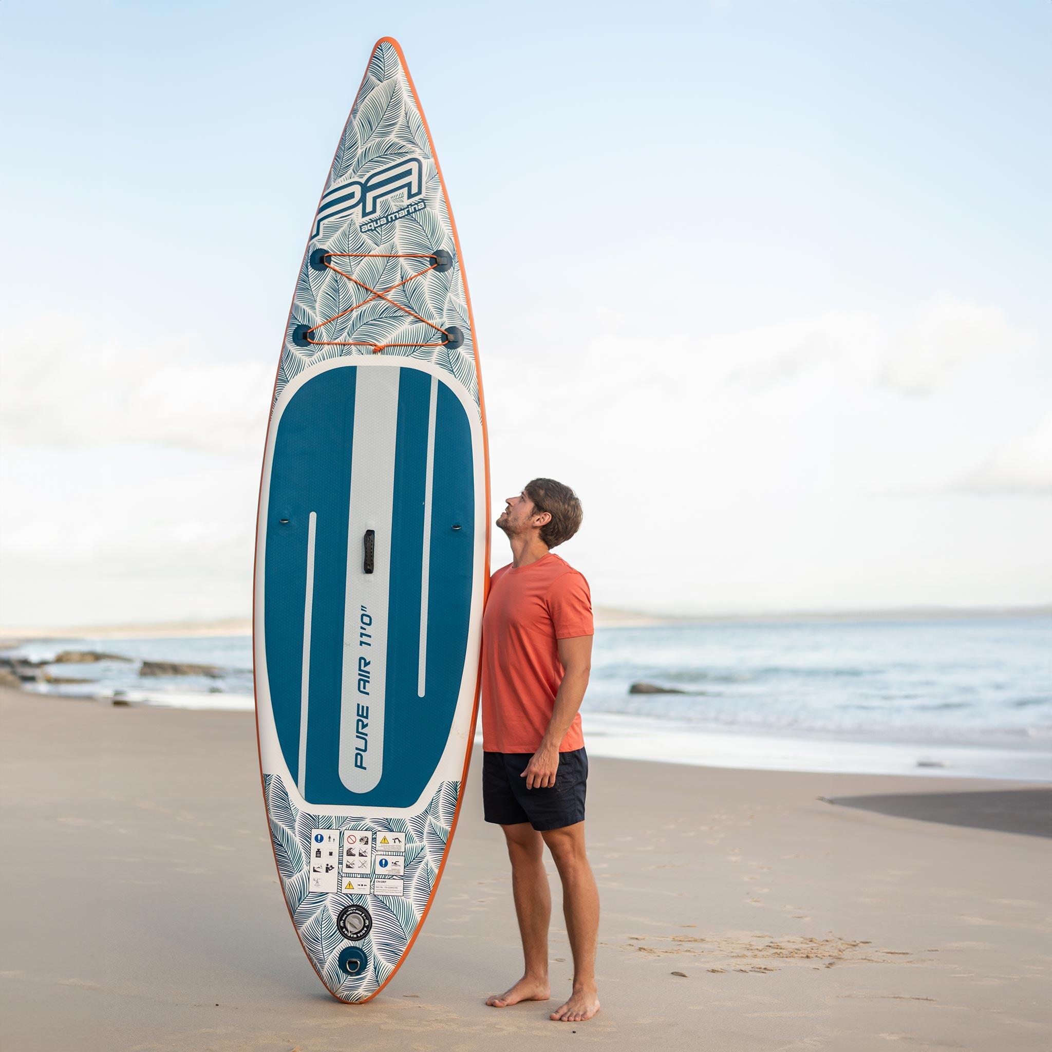 Deska SUP Pompowana Aqua Marina Pure Air 11'0" Combo + Elektryczna pompka PBG6