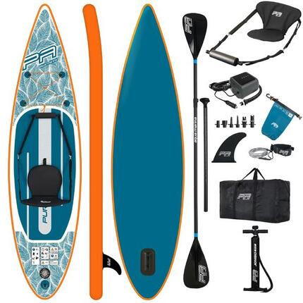 Deska SUP Pompowana Aqua Marina Pure Air 11'0" Combo + Elektryczna pompka PBG6