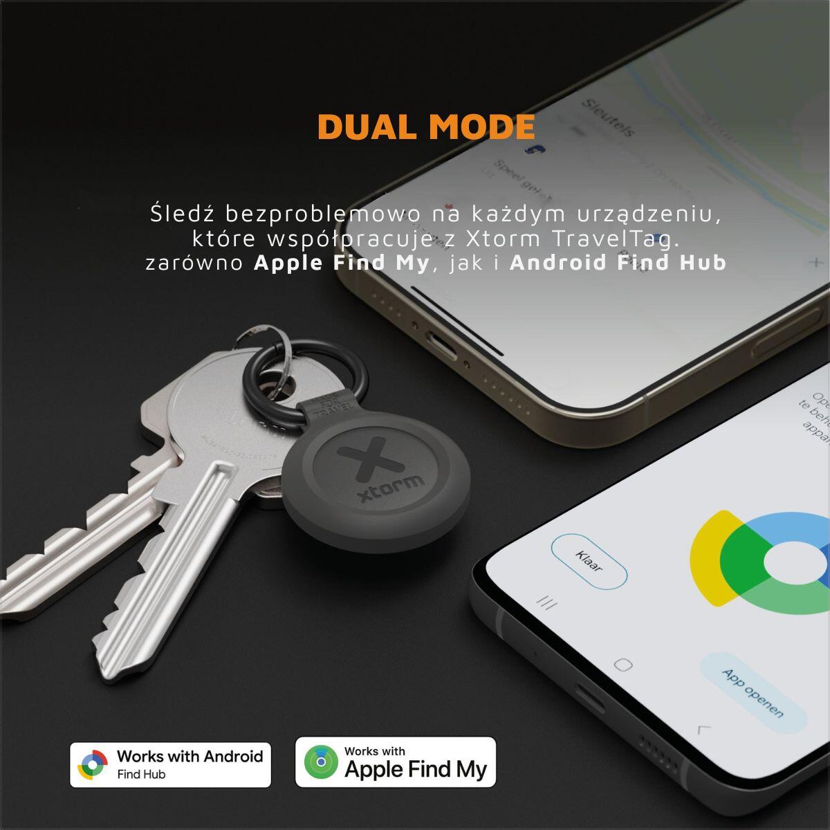 XTORM Lokalizator (Apple iOS & Android) czarny Zestaw 3 pak 2/7