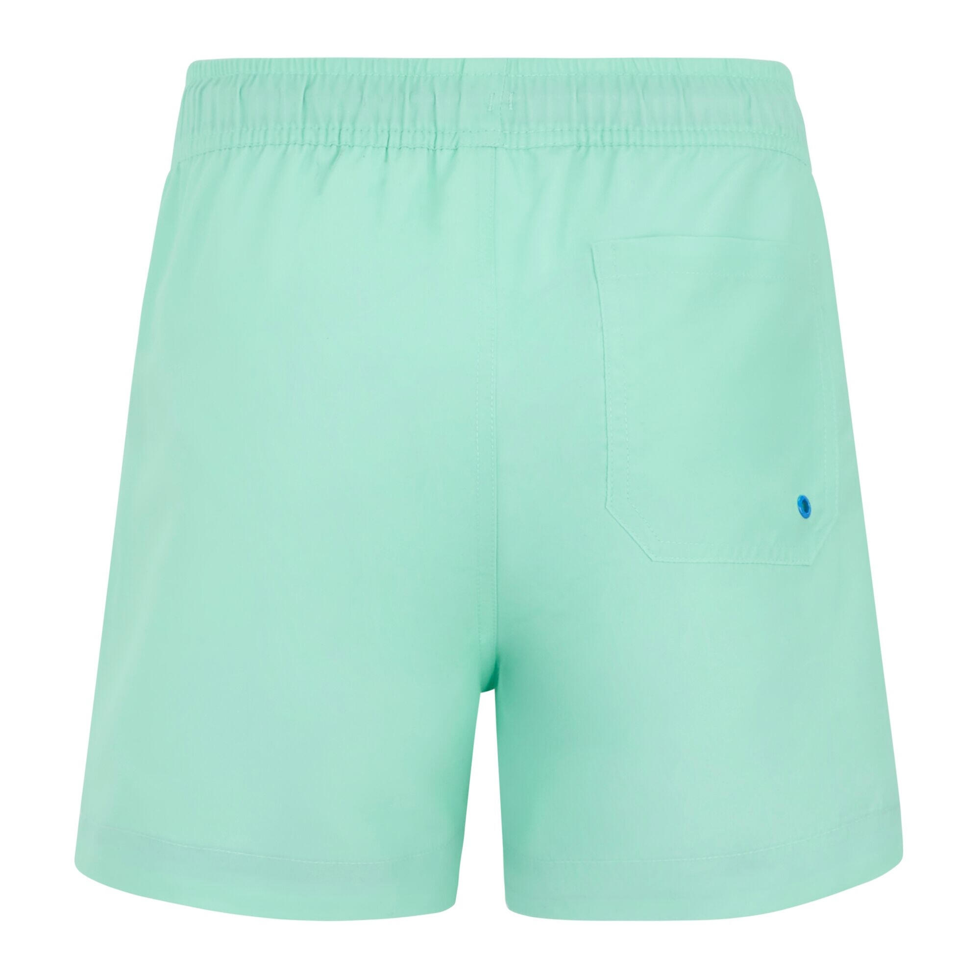 "Skander" Badeshorts für Kinder Jungen Eisgrün/Sonic-Blau 2/4