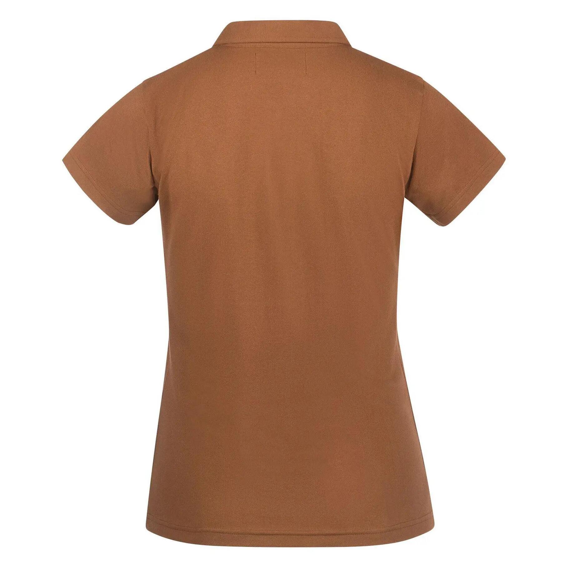 Polo equitación de algodón elástico para mujer Horze Amy 5/5