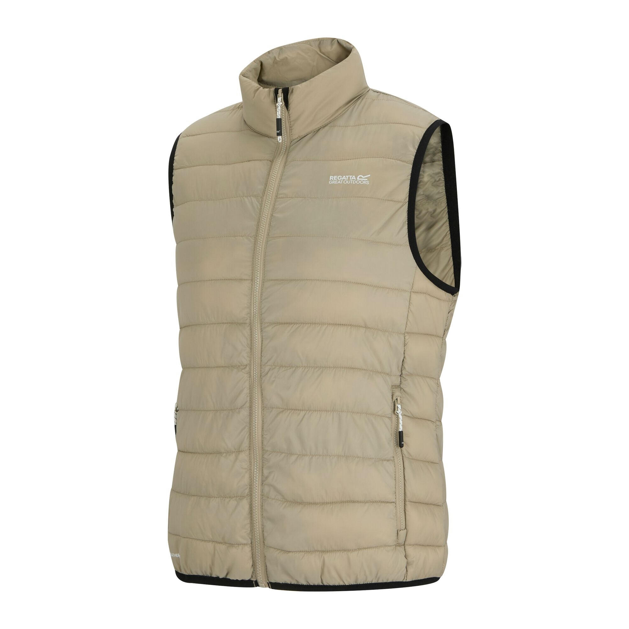 Veste Rembourrée Sans Manches HILLPACK Femme (Beige Clair / Noir) 3/5