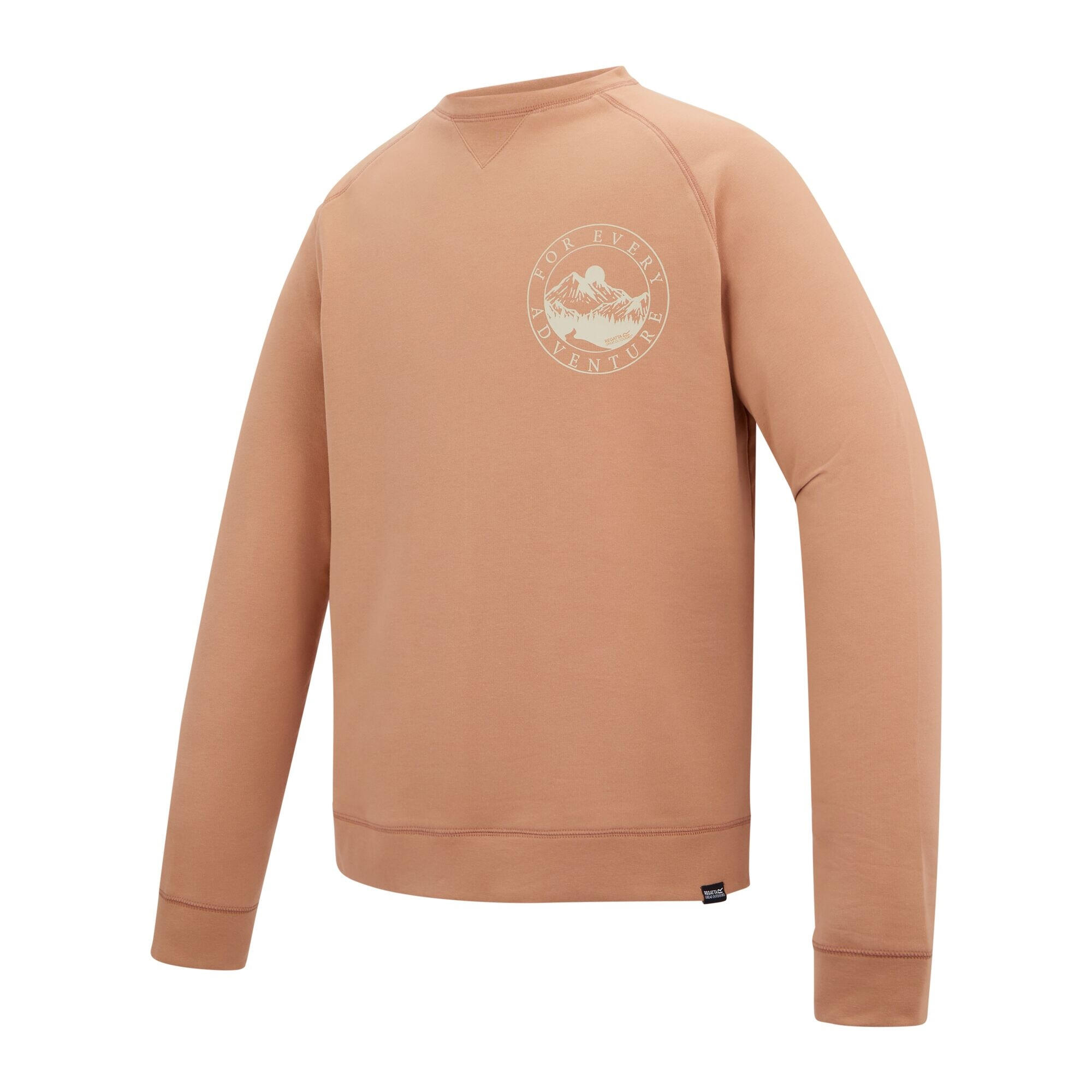 Sweat Motif/style Montagne Homme (Argile Italienne) 3/5