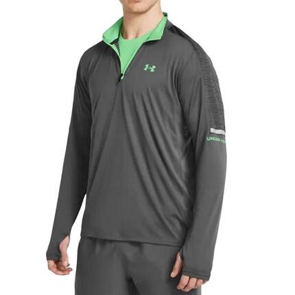 Under Armour Core+ Tech Herren Sweatshirt Grau/Grün