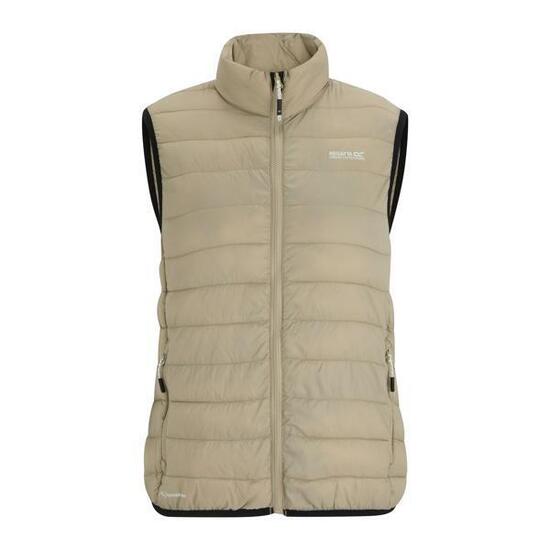 Veste Rembourrée Sans Manches HILLPACK Femme (Beige Clair / Noir)