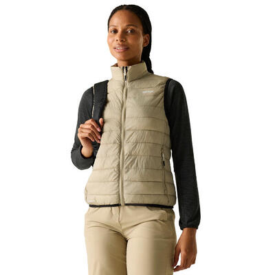Dames hillpack ii gilet (nauwelijks wit/roze mist)