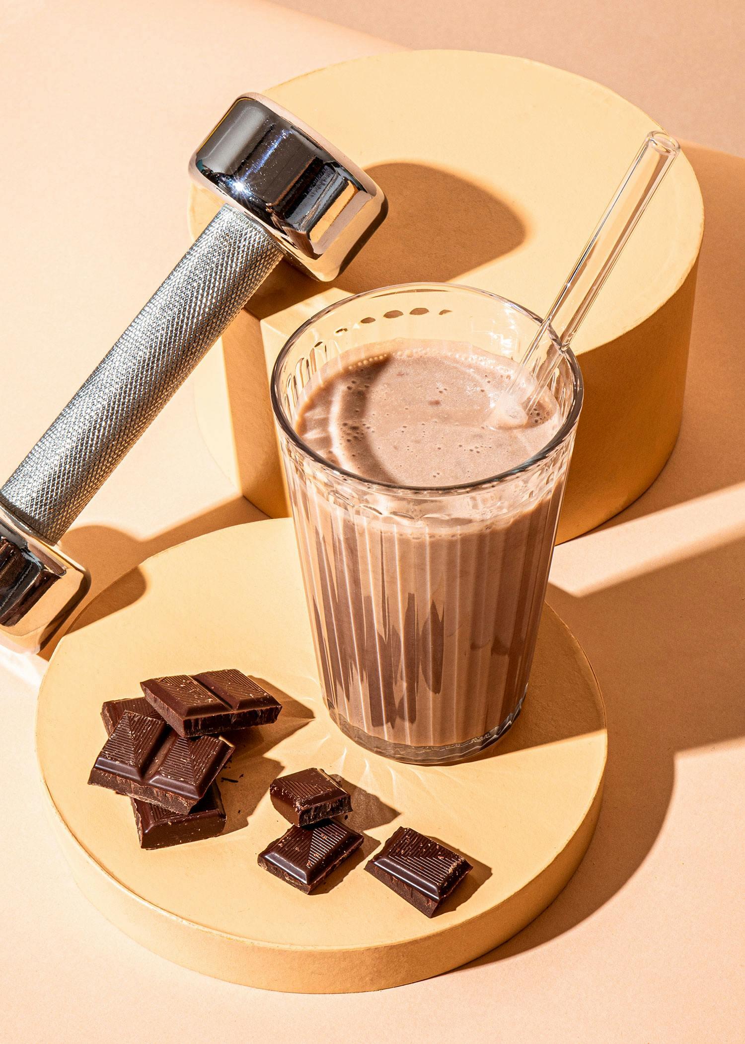Protéines en poudre vegan au chocolat 1 kg 6/7