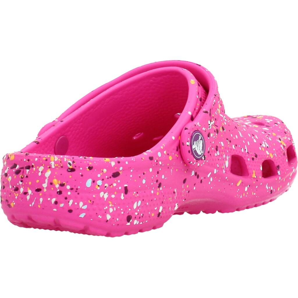 Sandały CROCS CLASSIC PAINT SPLATT Rose 3/6