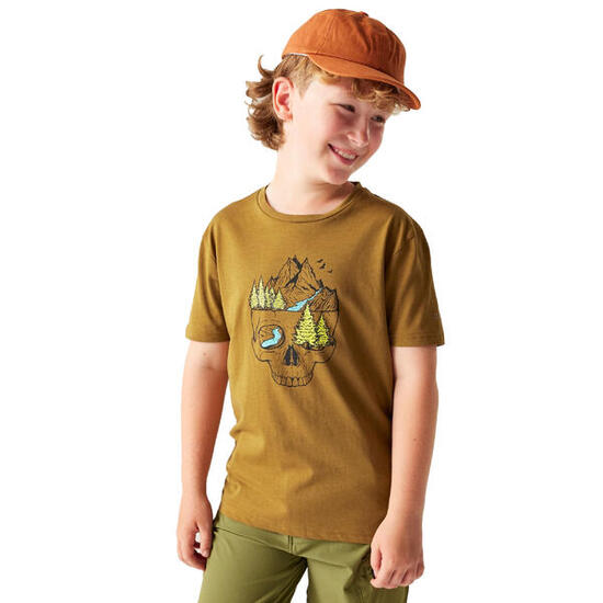 Trailblazer III" TShirt für Kinder Kurkuma-Gelb