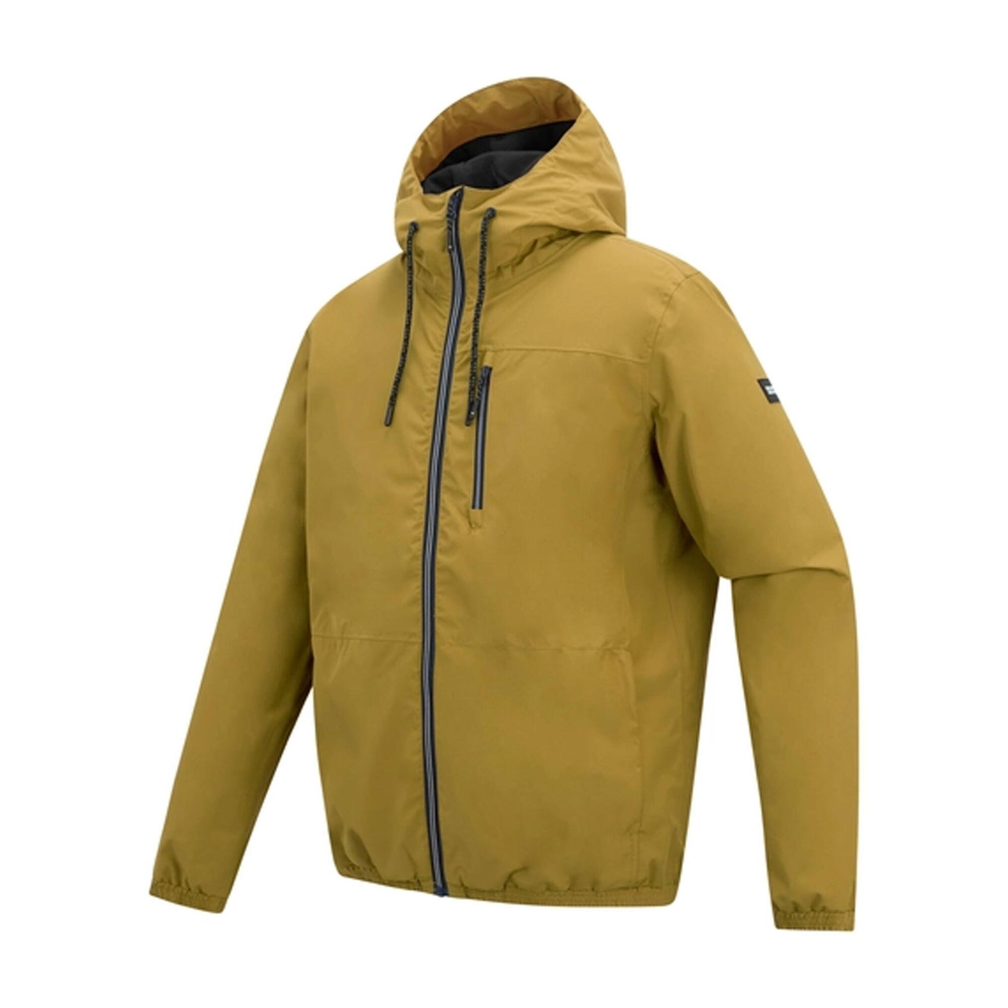 Casaco impermeável Shorebay para homem (Madeira castanho/preto) 3/5
