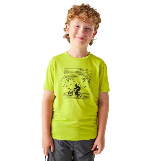 Kinderen/Kinderen Amuse III Mountainbike TShirt (Breekbaar spruitje)