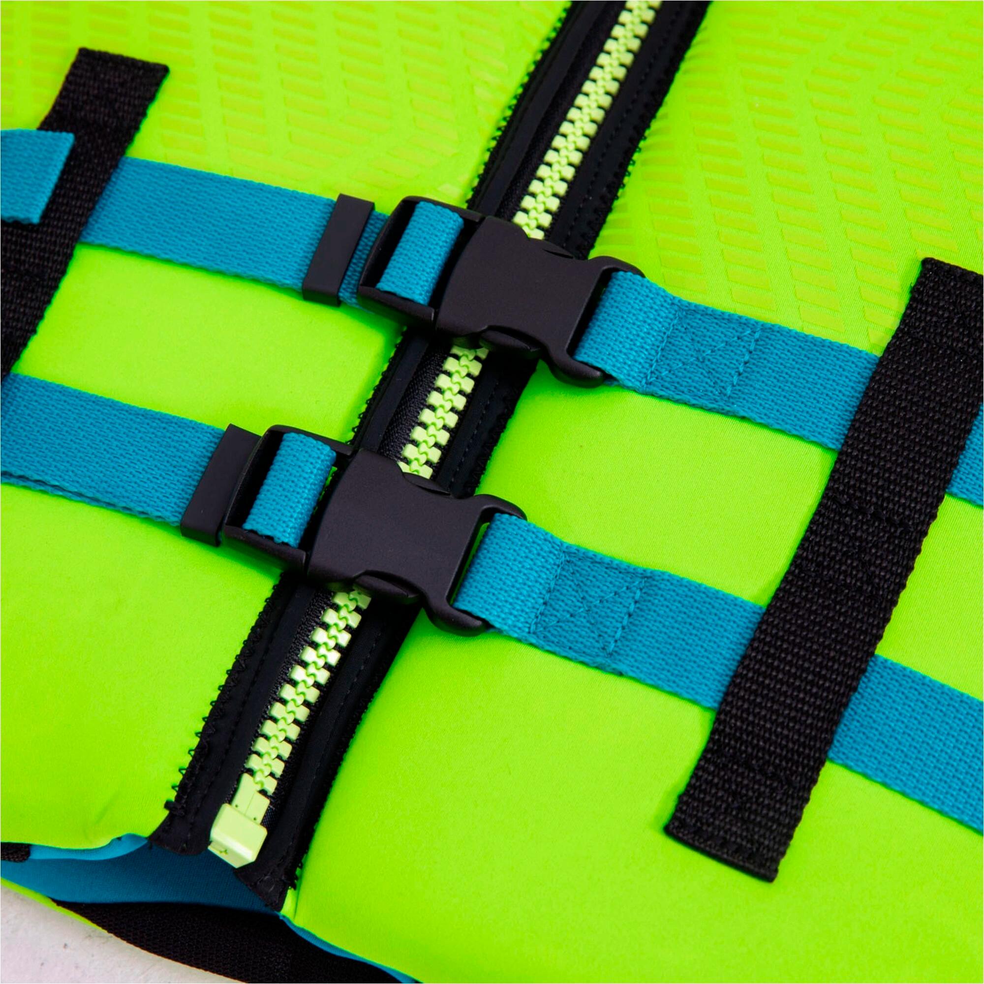 Colete Jobe Neoprene Criança Lime 3/7