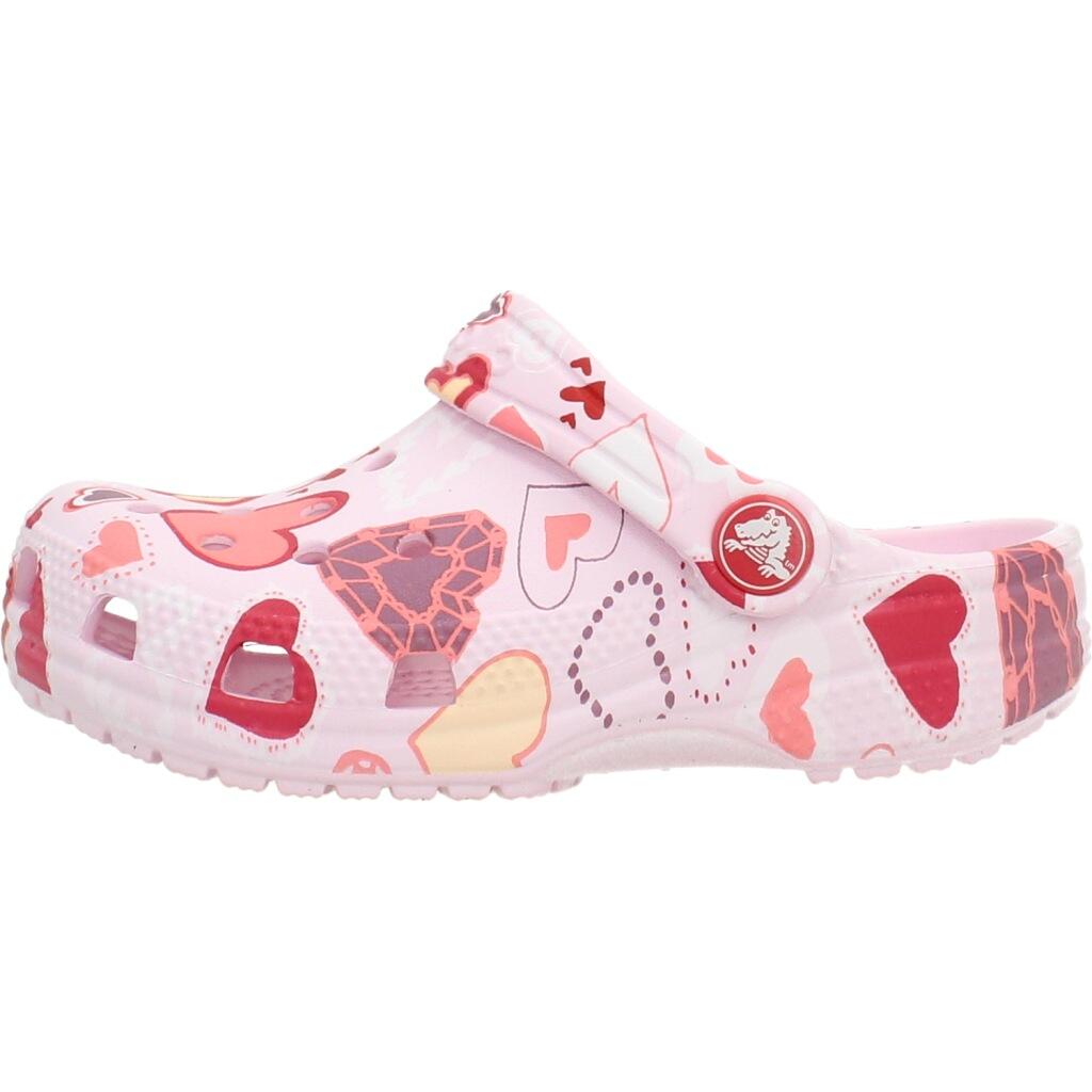 Sandały CROCS CLASSIC VDAY CLOG K Rose 2/5