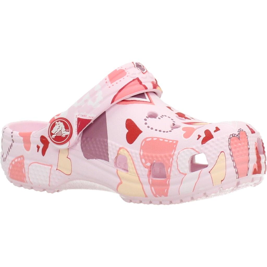 Sandały CROCS CLASSIC VDAY CLOG K Rose 5/5