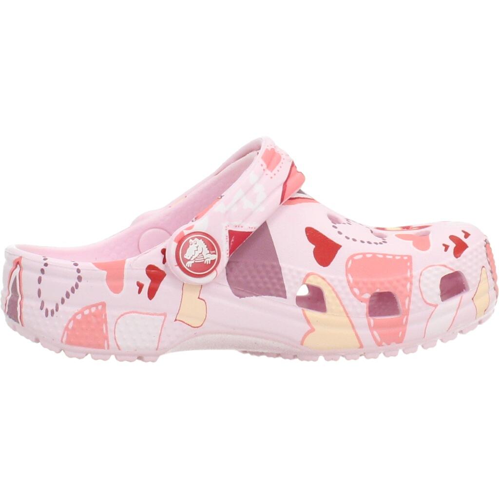 Sandały CROCS CLASSIC VDAY CLOG K Rose 4/5