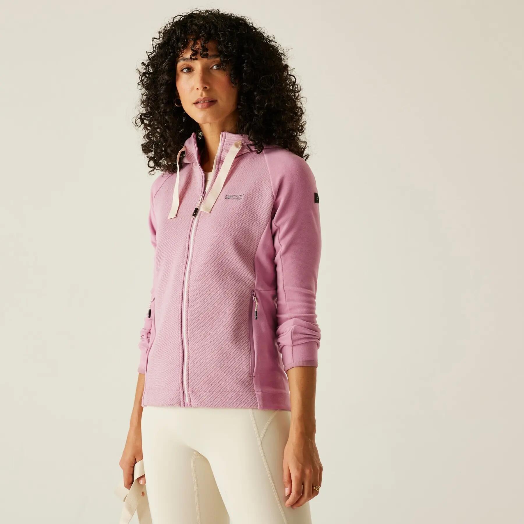 Veste zip Femme Regatta FLOREO IV Rose Sport 2000 - Ref RWA528-J9W