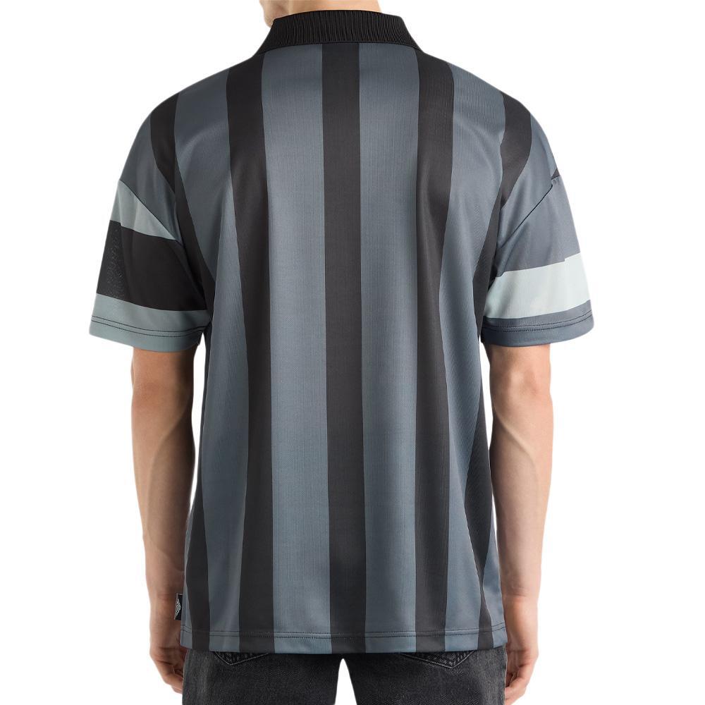 Polo Noir/Gris Homme Umbro Mash 2/2