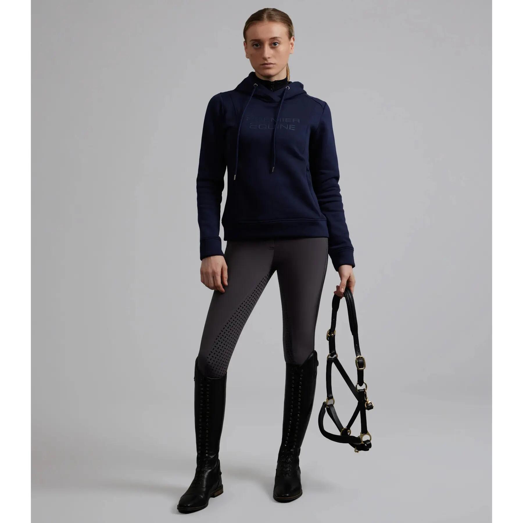 Sweatshirt de equitação com capuz para mulher Premier Equine Lucia 3/6