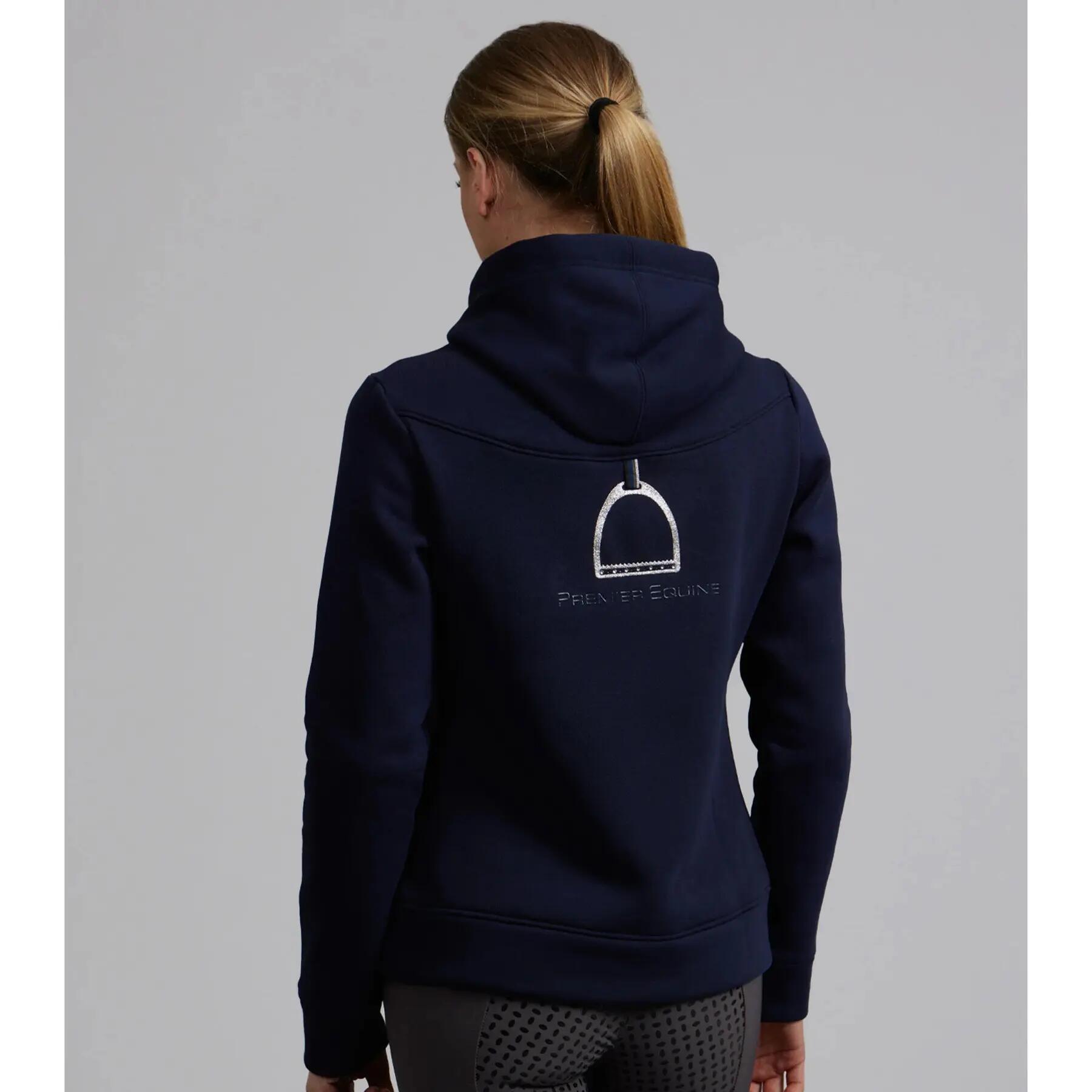 Sweatshirt de equitação com capuz para mulher Premier Equine Lucia 4/6