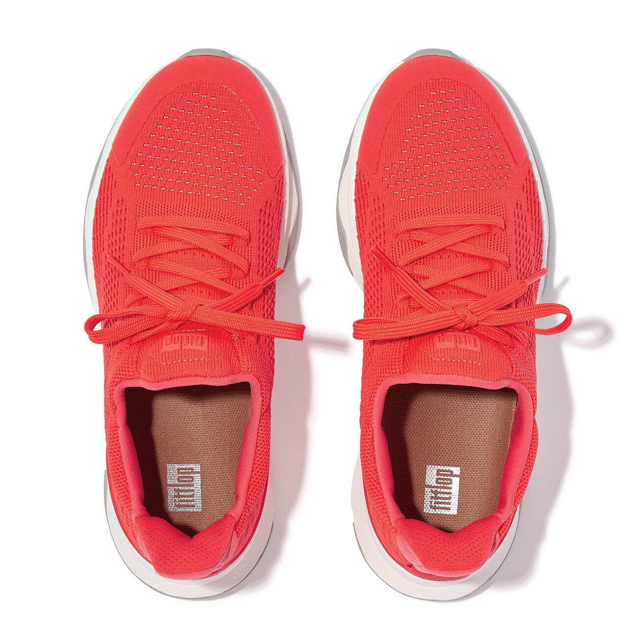 FITFLOP FitFlop Vitamin Ffx Knit Sports Sneakers  NEONORANJE 37 5/7