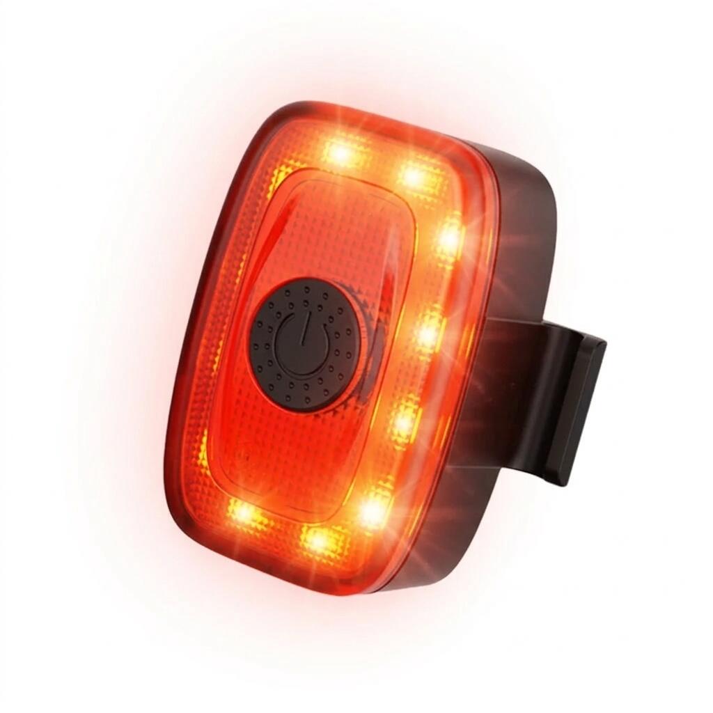 Lumină spate bicicletă roșie 120 lumeni LED