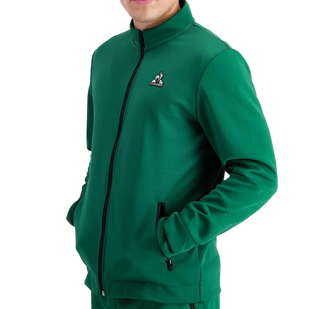 Veste Vert Homme Le Coq Sportif Spe Fz Sweat 1/4