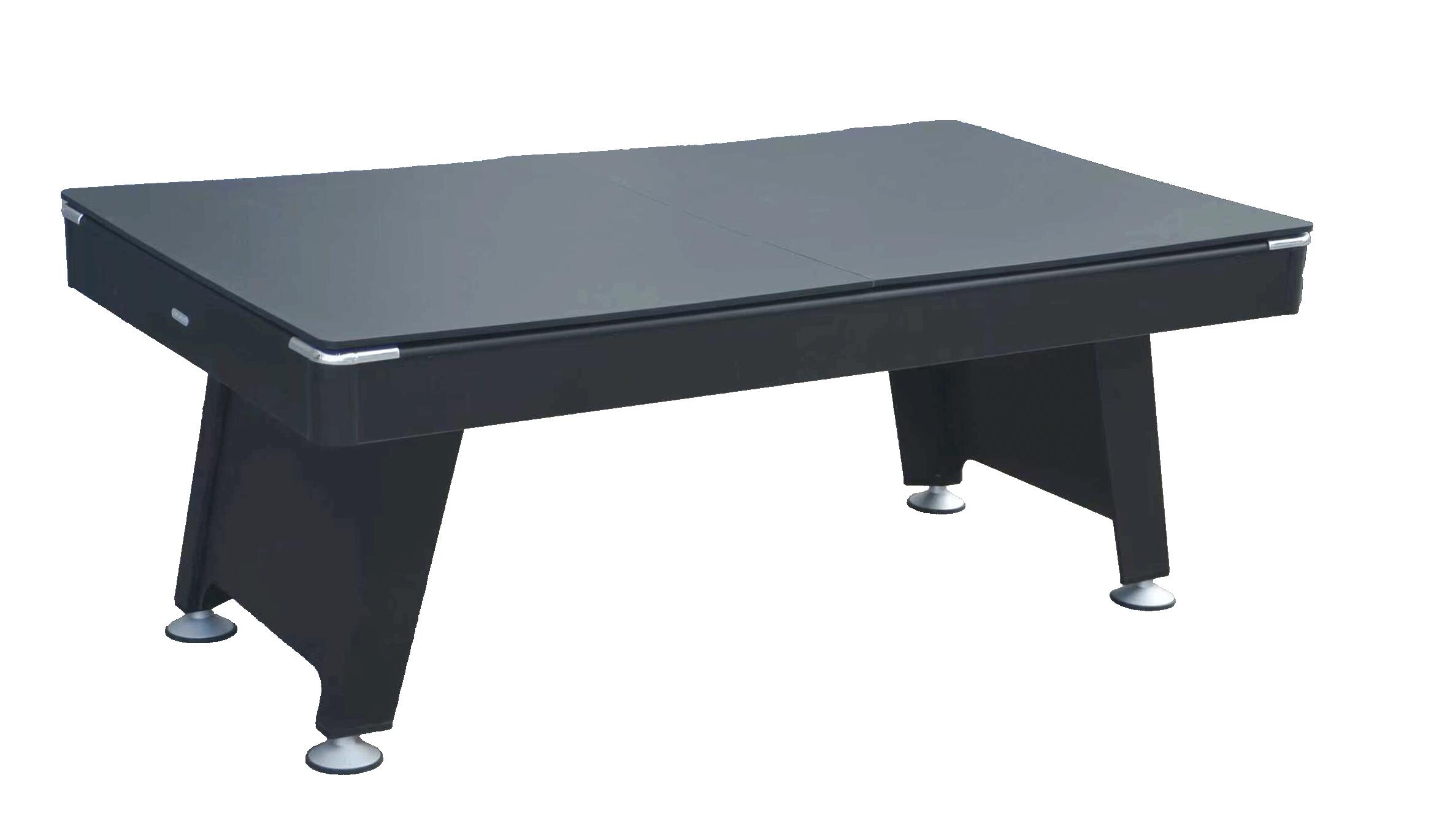 Mesa de Billar 3 en 1 negro 3/3