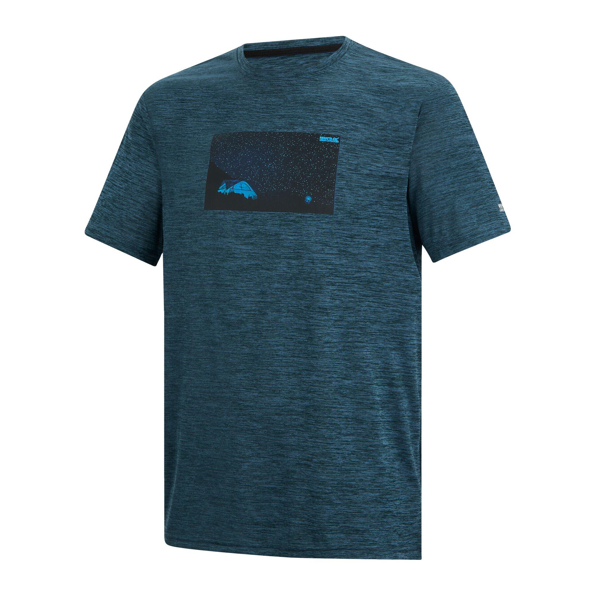 T-Shirt Fingal Night Sky para homem (Céu Noturno Marl) 3/5