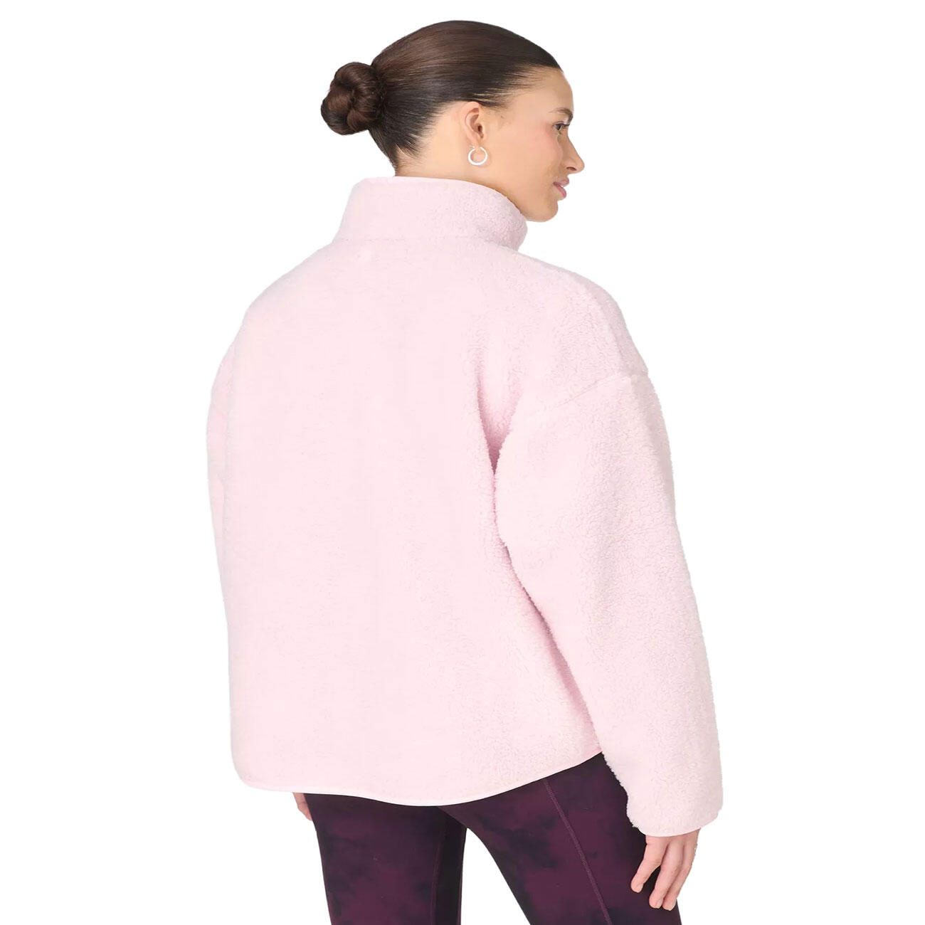 Pull Polaire à Demi-Zip et Capuche Sweaty Betty Fleece 4/7