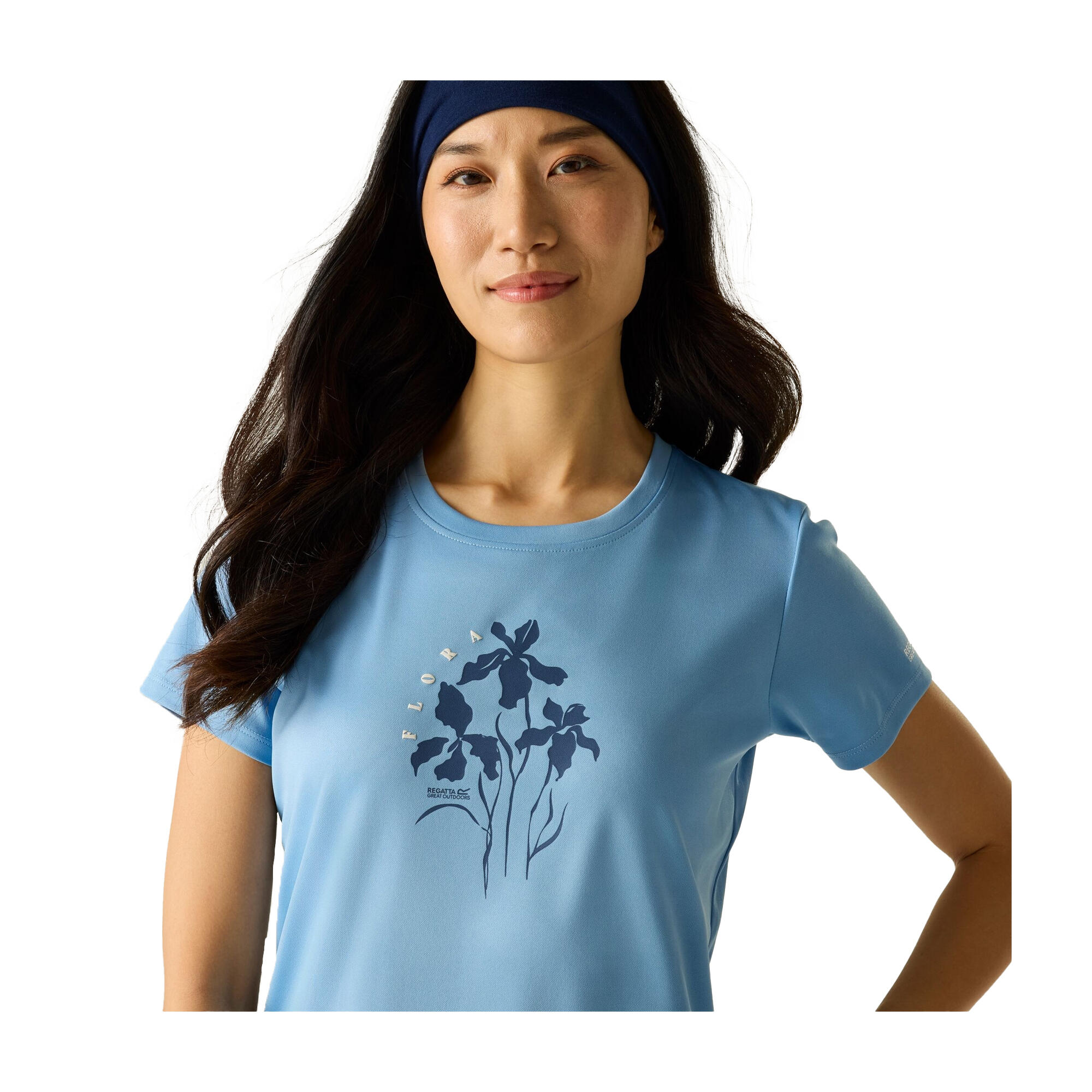 Tshirt FINGAL Femme (Denim Délavé) 3/5