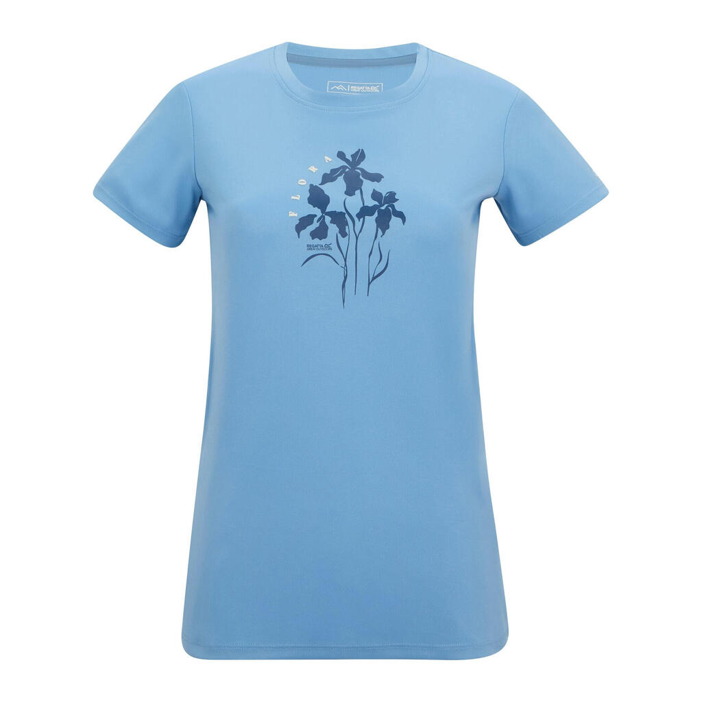 Womens/Ladies Fingal TShirt (Washed Denim)