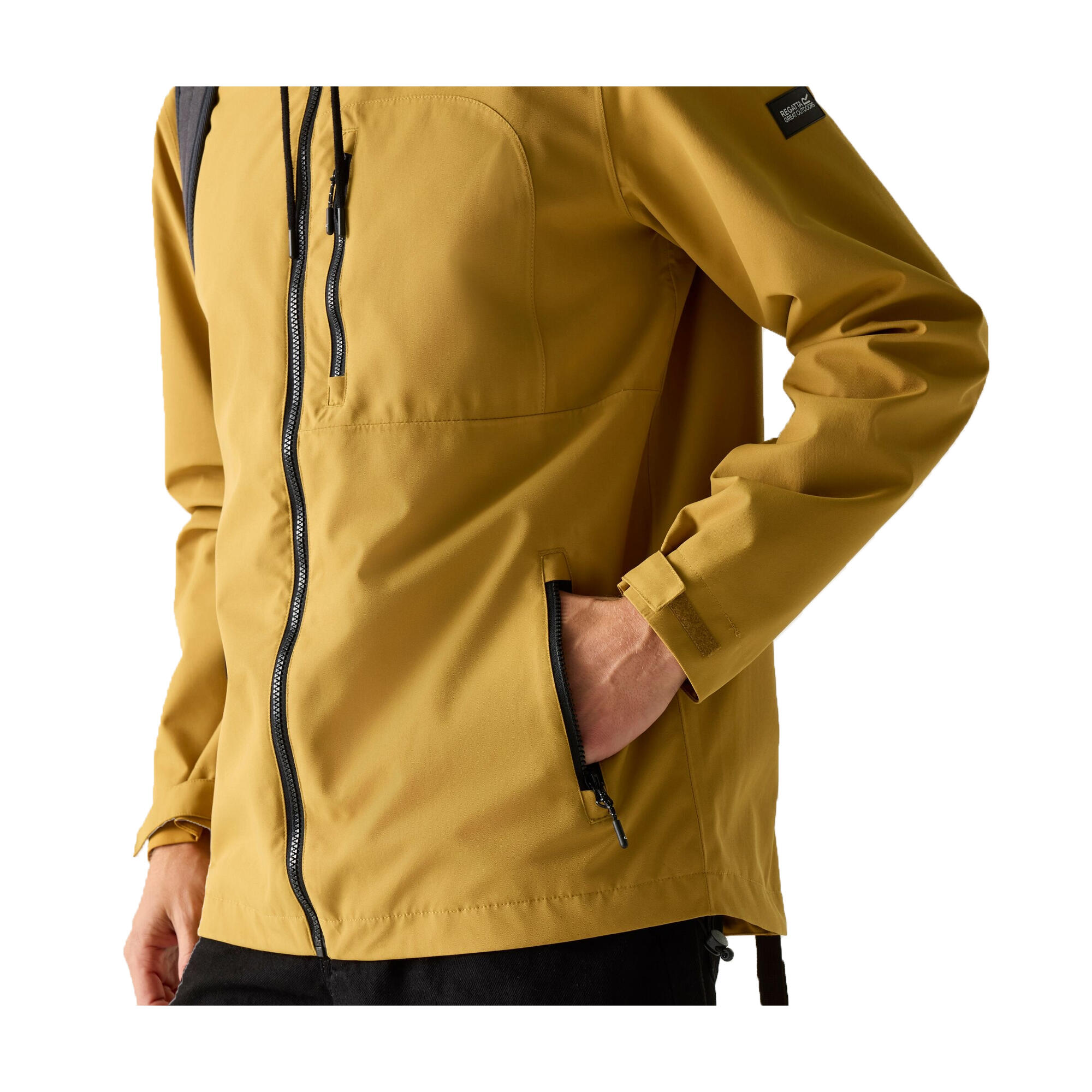 Veste Imperméable FRANKIE Homme (Marron Bois) 4/5