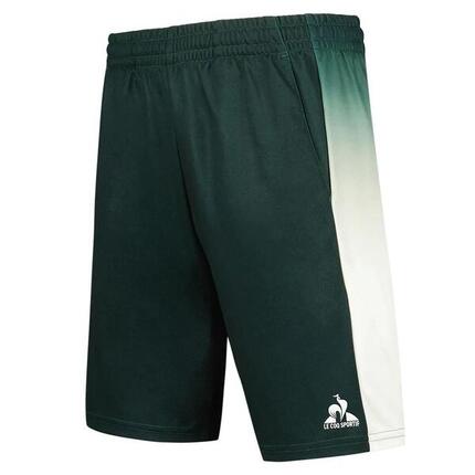 Short de Sport Vert Garçon Le Coq Sportif Tennis Pro N°2