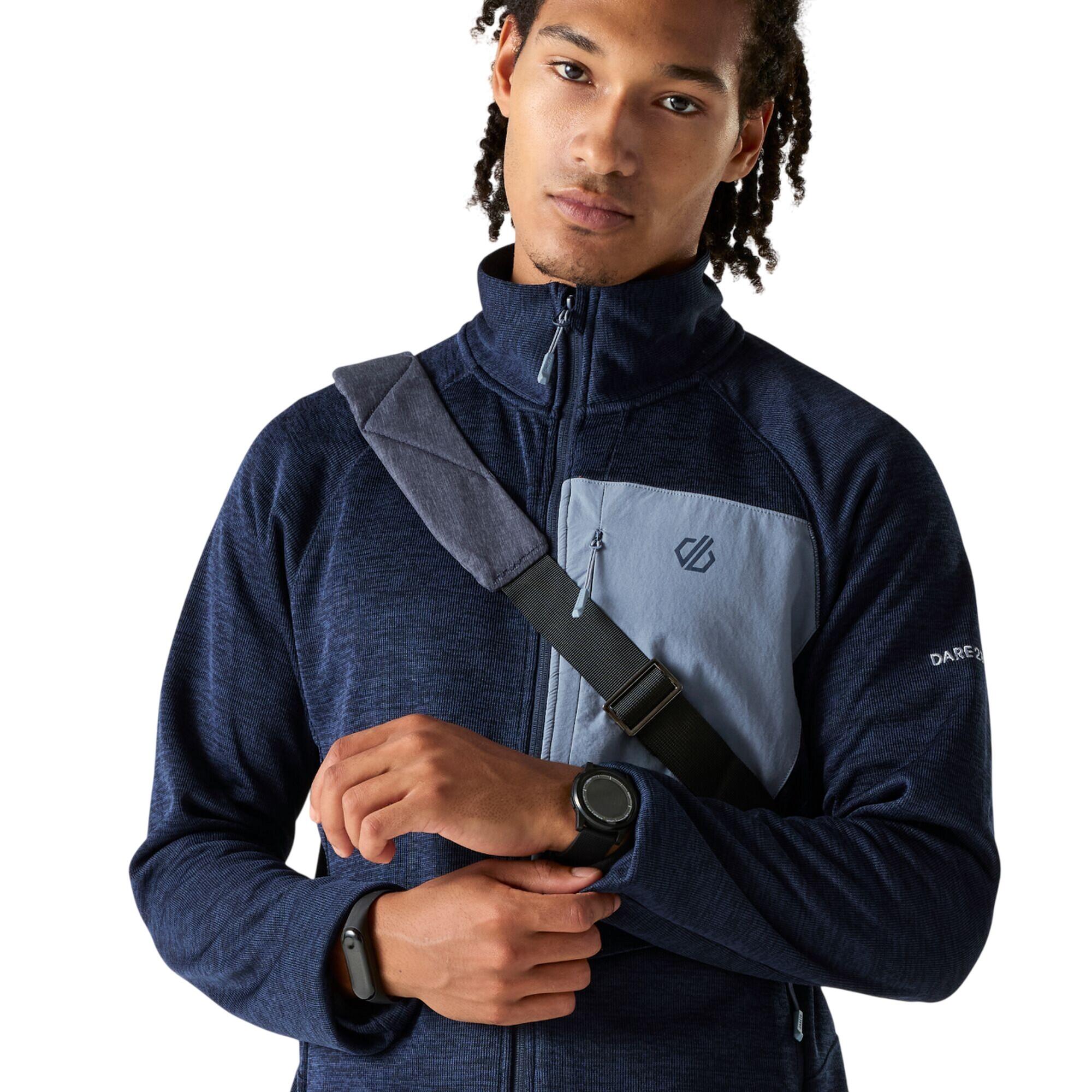 Veste Polaire À Col Montant TORREK Homme (Bleu Marine / Gris Bleu) 3/5