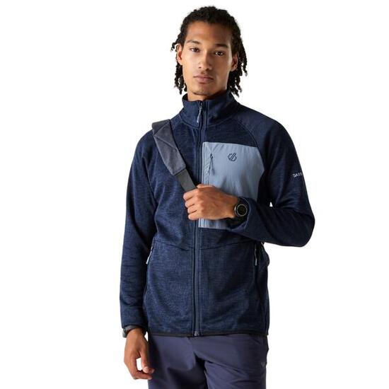 Veste Polaire À Col Montant TORREK Homme (Bleu Marine / Gris Bleu)