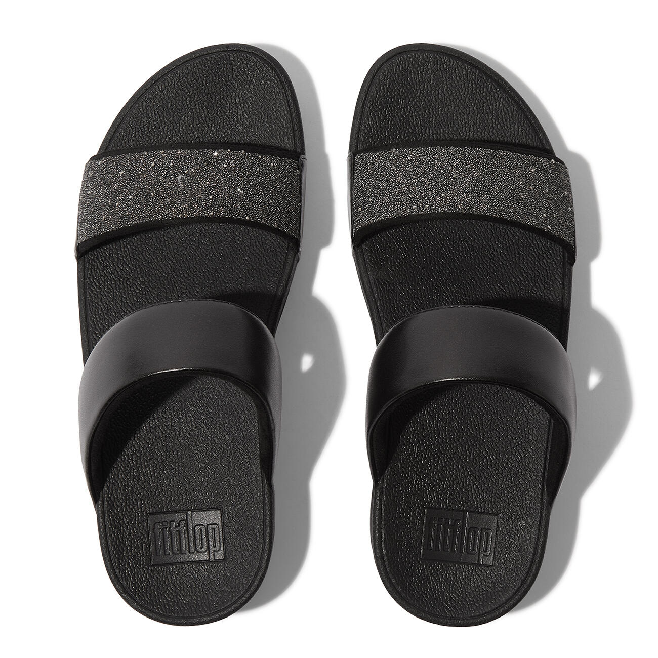FITFLOP FitFlop Lulu Opul Slides  GEHEEL ZWART 36 5/7