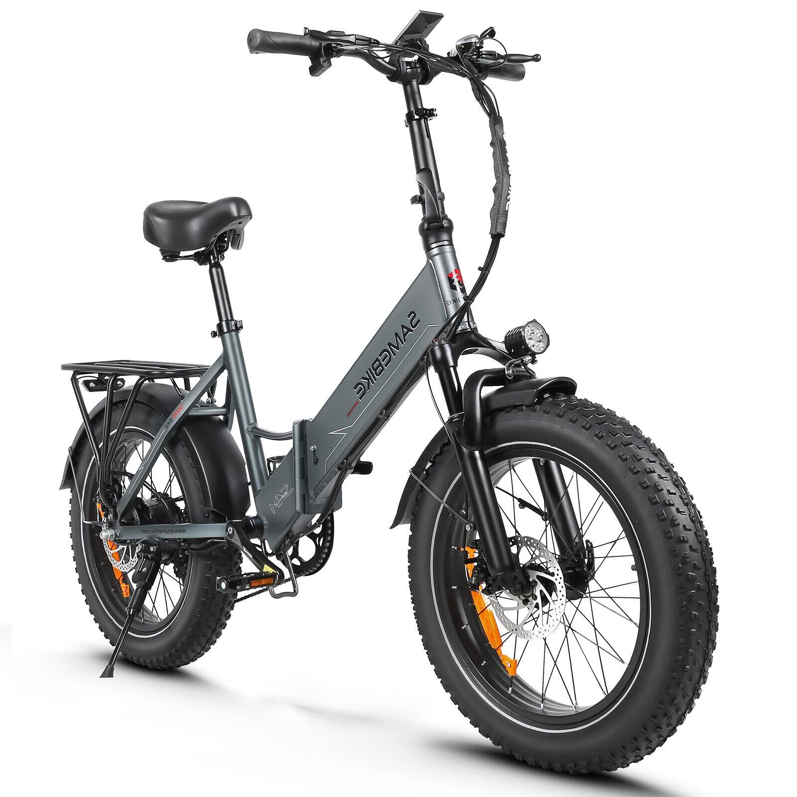 LOTDM200-II E-Bike mit 48V 13Ah Akku und 20" Breitreifen 2/7