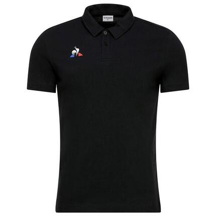 Polo Noir Homme Le Coq Sportif Presentation