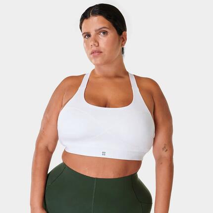 Sweaty Betty Power Medium Support Sports Bra Sportbeha WIT L
